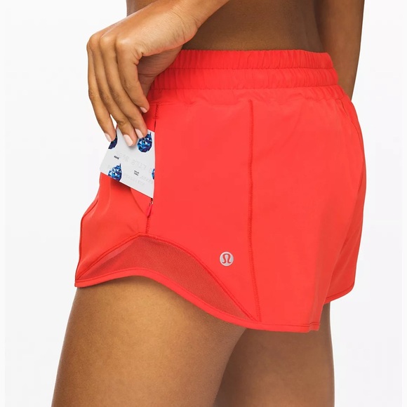 Lululemon Hotty Hot Short 2.5” * Thermal Red - Picture 3 of 6